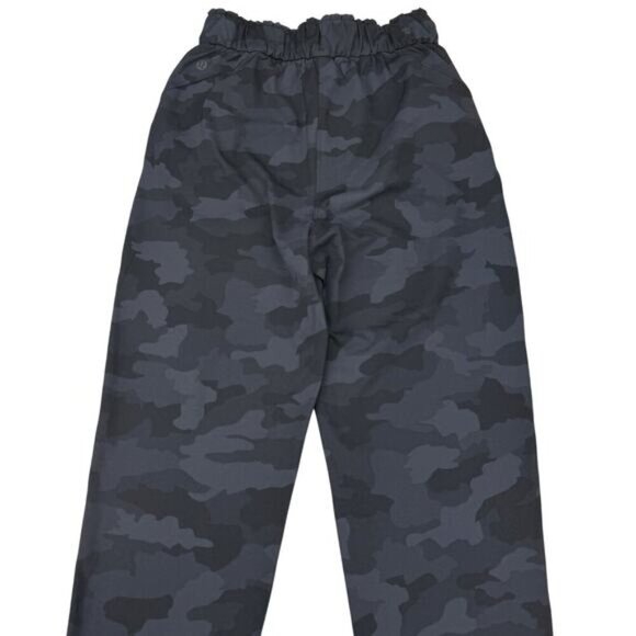 LULULEMON Keep Moving Pant 7/8 High-Rise Sz 2 Incognito Camo Multi Grey - Picture 8 of 10
